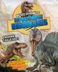 Le Musée Ephémère: Les dinosaures arrivent à Metz. Du 6 au 7 novembre 2021 à METZ. Moselle.  10H00